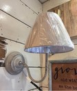 GREY METAL WALL LIGHT   LIMITED STOCK